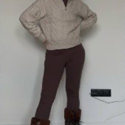 Зимнее длинное пальто - фото 6