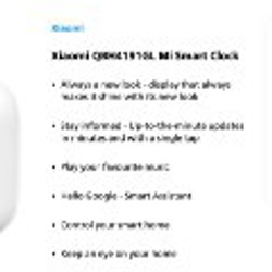 Умные часы-будильник Xiaomi QBH4191GL Mi Smart Clock - фото 3