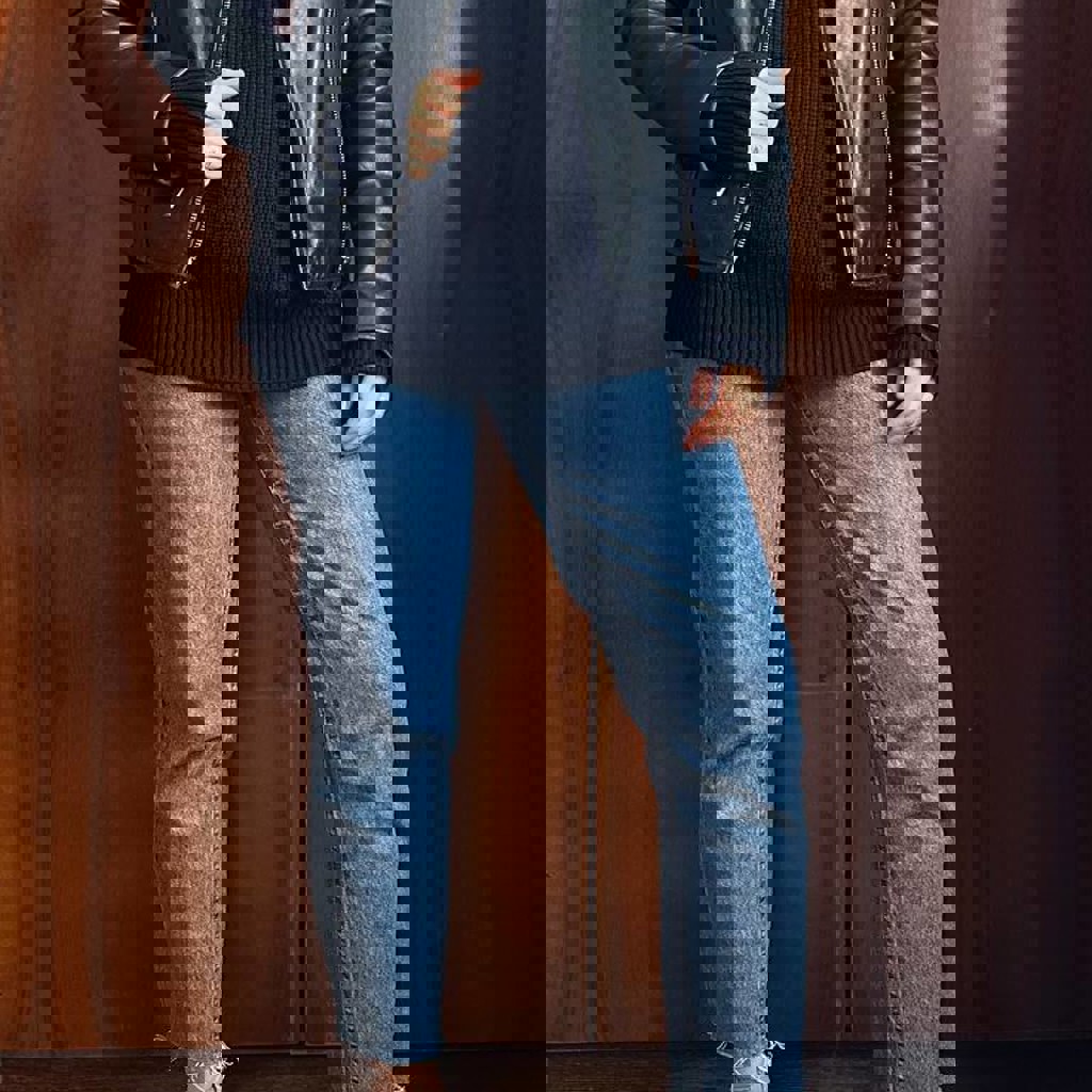 Кожаная куртка Alef (Косуха)