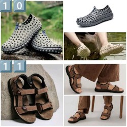 Чёрные сандалии - фото 7