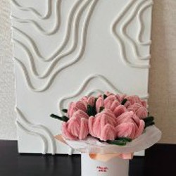 Мягкий букет в упаковке - фото 3