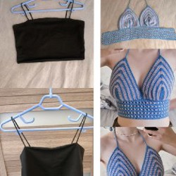 Вязаный хлопковый топ Bamba Mamba - фото 4