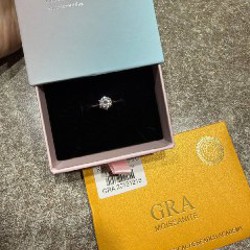 Кольцо S925 с муассанитом - фото 7