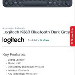 Клавиатура Logitech k380 Bluetooth - фото 2