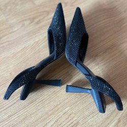 Туфли Zara черные - фото 6