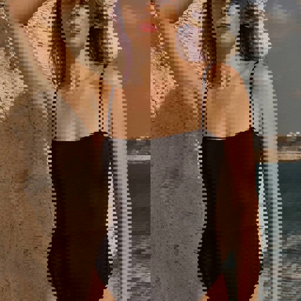 Черный купальник