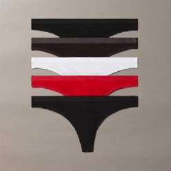 Calvin Klein, хлопковые бикини 3 шт. - фото 1