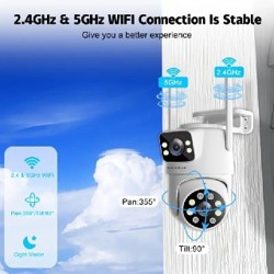 Беспроводная Wi-Fi камера видеонаблюдения - фото 4