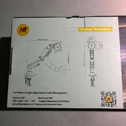 Кронштейн для монитора NB F80 - фото 2