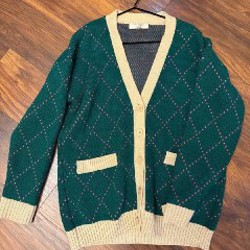Кардиган зеленый - фото 2