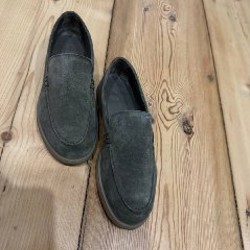 Лоферы Massimo Dutti (замшевые) - фото 1