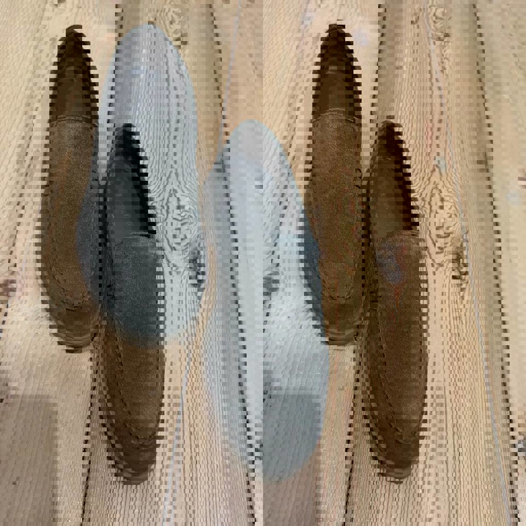 Лоферы Massimo Dutti коричневые