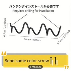 Металлическая вешалка - фото 2