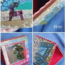 Сумка-клатч под змеиную кожу - фото 2