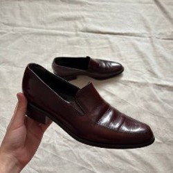 Кожаные лоферы - фото 1