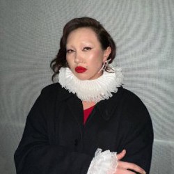 Набор горгера и нарукавники черный - фото 3