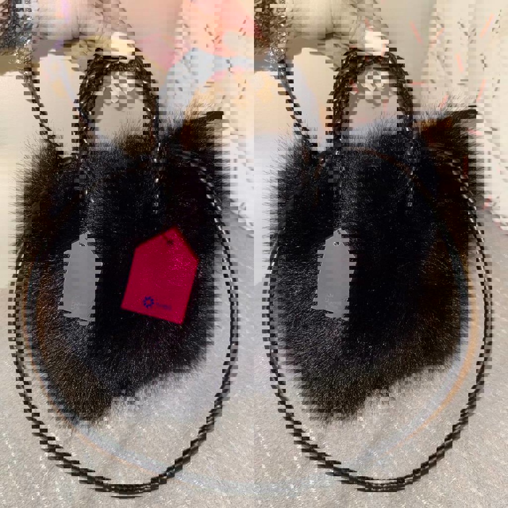 Пушистая сумка