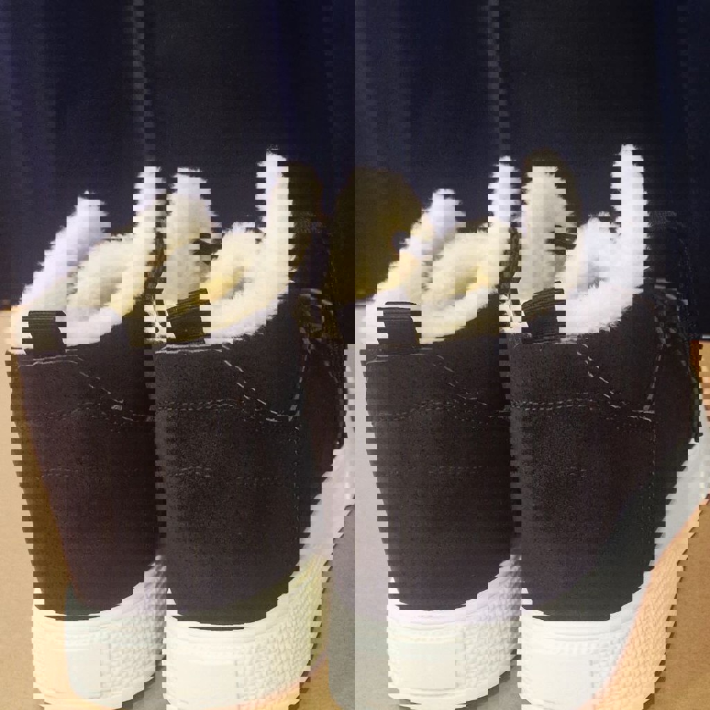 Замшевые кеды MAINALUN