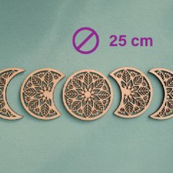 Сет настенных панно 'Фазы Луны' 25 см - фото 5