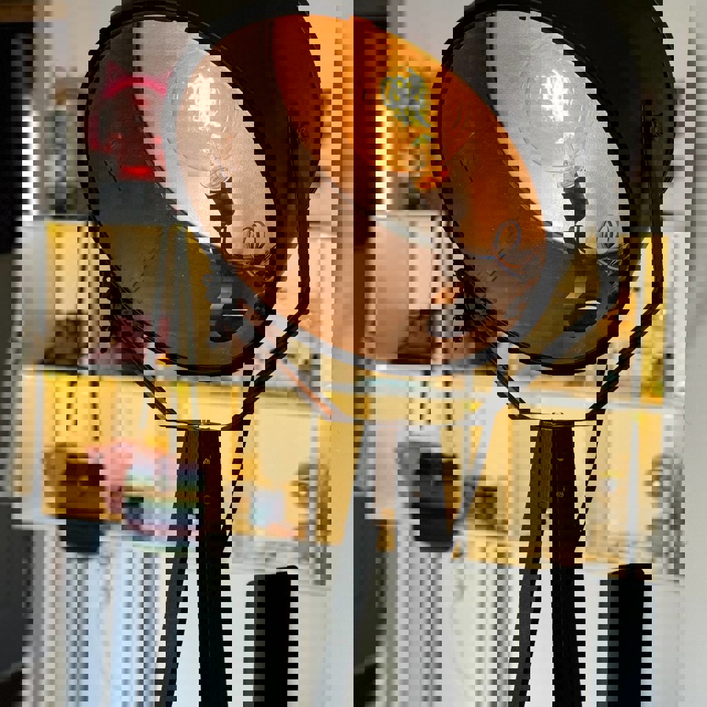 Светильник из уличного прожектора