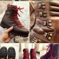 Винтажные треккинговые ботинки Raichle - фото 2