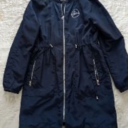 Пальто демисезонное коричневое - фото 6