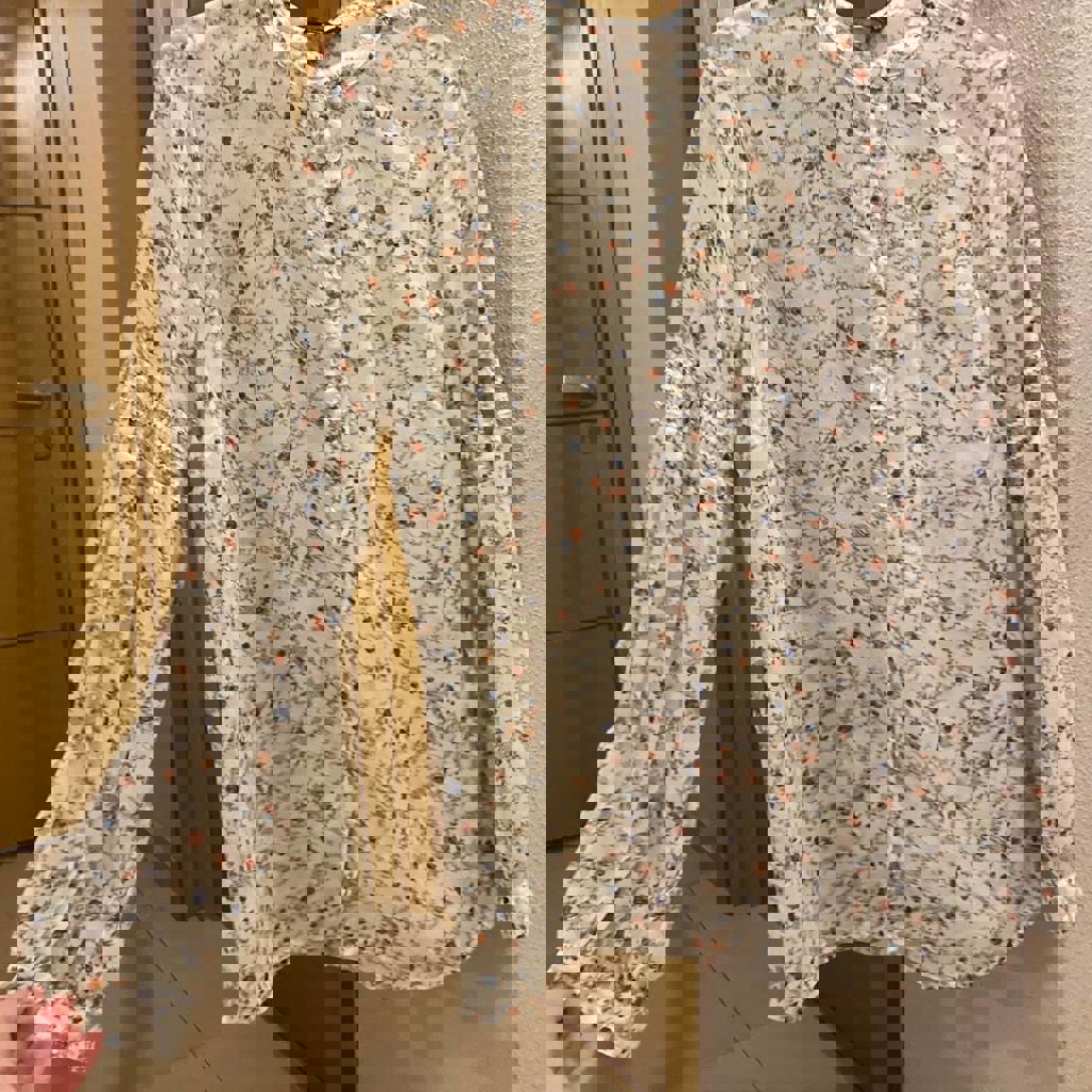 Рубашка в цветочек