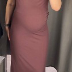 Розовое платье h&m - фото 3