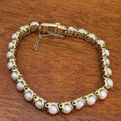 Браслет с морским жемчугом - фото 6