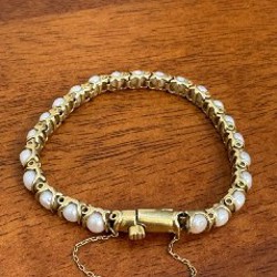 Браслет с морским жемчугом - фото 7