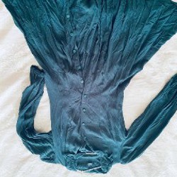 Платье зеленое - фото 6