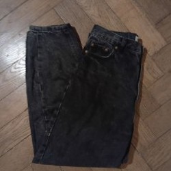 Чёрные mom jeans - фото 1