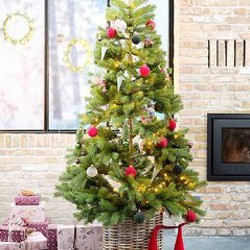 Новогодний венок с гирляндой - фото 3