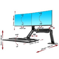 Кронштейн для монитора North Bayou FC40-2A - фото 3