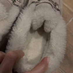 Замшевые лофферы зимние - фото 3