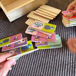 Деревянное лото с машинками - фото 4