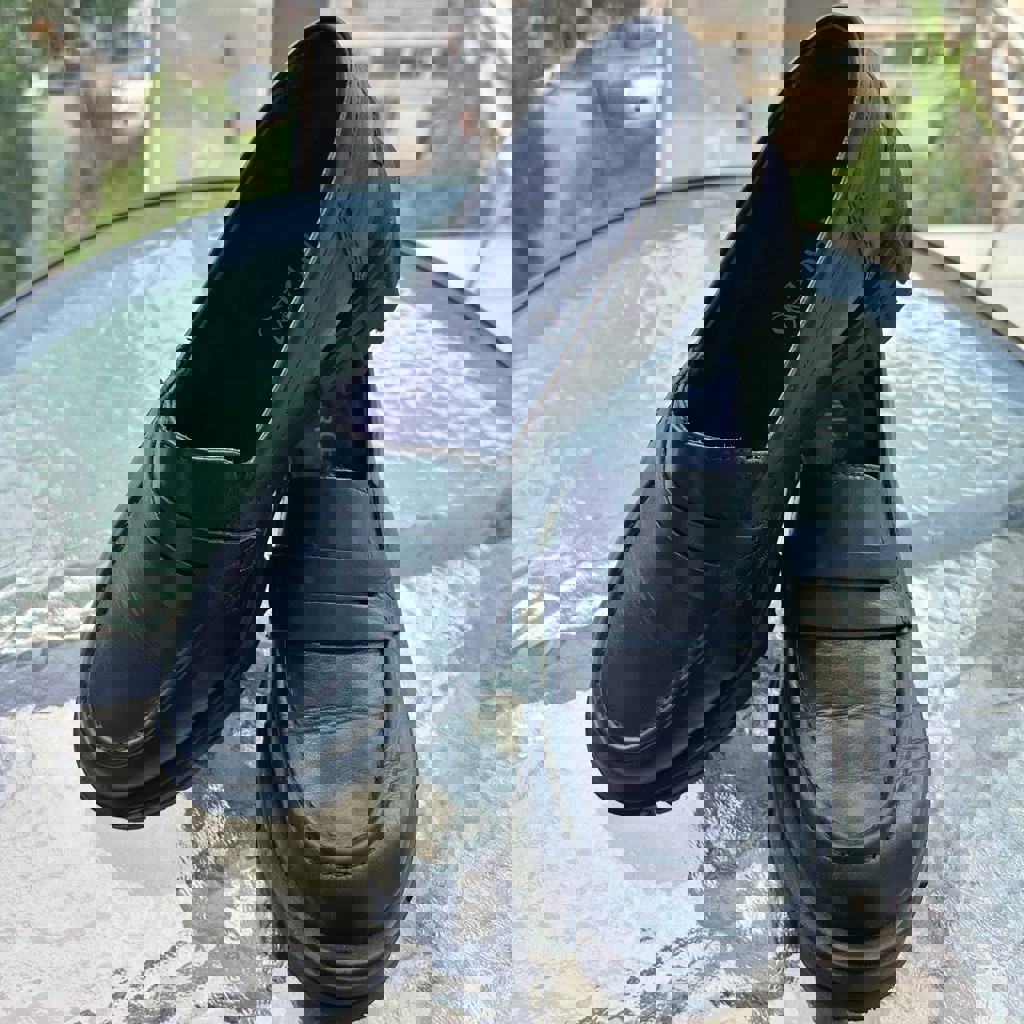 Чёрные кожаные лоферы Caprise