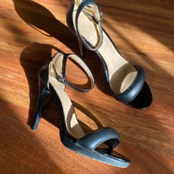 Босоножки черные - фото 1