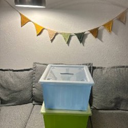 Контейнеры Икеа на колесах с крышками - фото 3