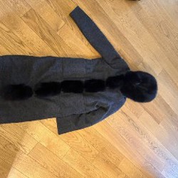 Пальто из натуральной шерсти - фото 2