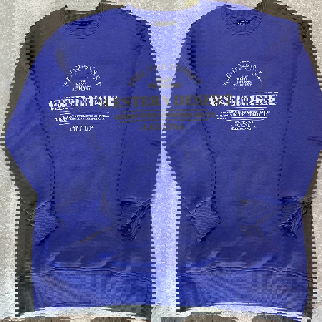 Свитшот на флисе