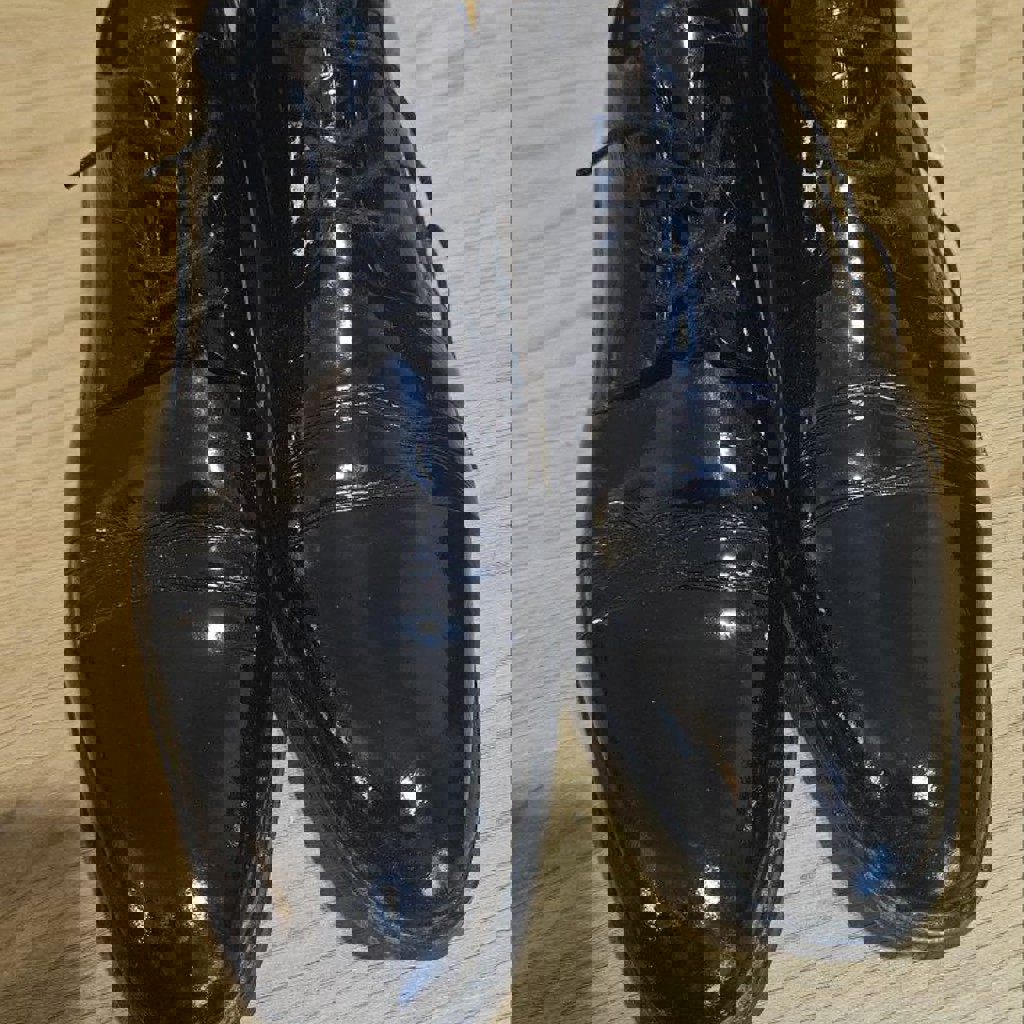 Мужские лакированные туфли