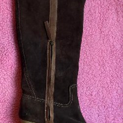 Кожаные ботинки UGG - фото 6