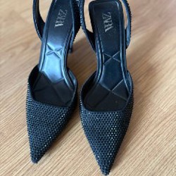 Туфли Zara черные - фото 7