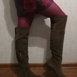 Сапоги ботфорты - фото 4