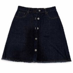 Джинсовая юбка Massimo Dutti - фото 1