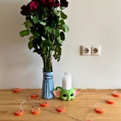 Кружка (подсвечник) бейби Йода - фото 4