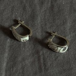 Серьги из серебра 925 - фото 4