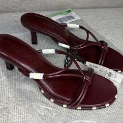 Платье макси с бантом и вырезом - фото 9