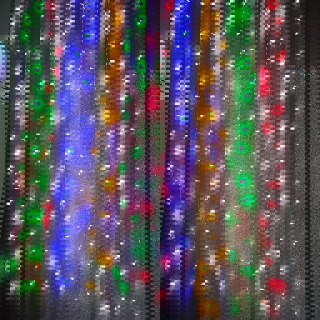 Гирлянда разноцветная